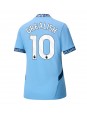 Billige Manchester City Jack Grealish #10 Hjemmedrakt Dame 2024-25 Kortermet